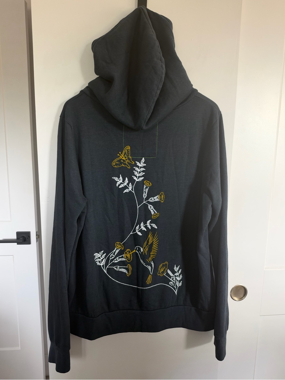 Extremely RARE Aviator Nation X Gibson Hummingbird Zip Hoodie Size XL